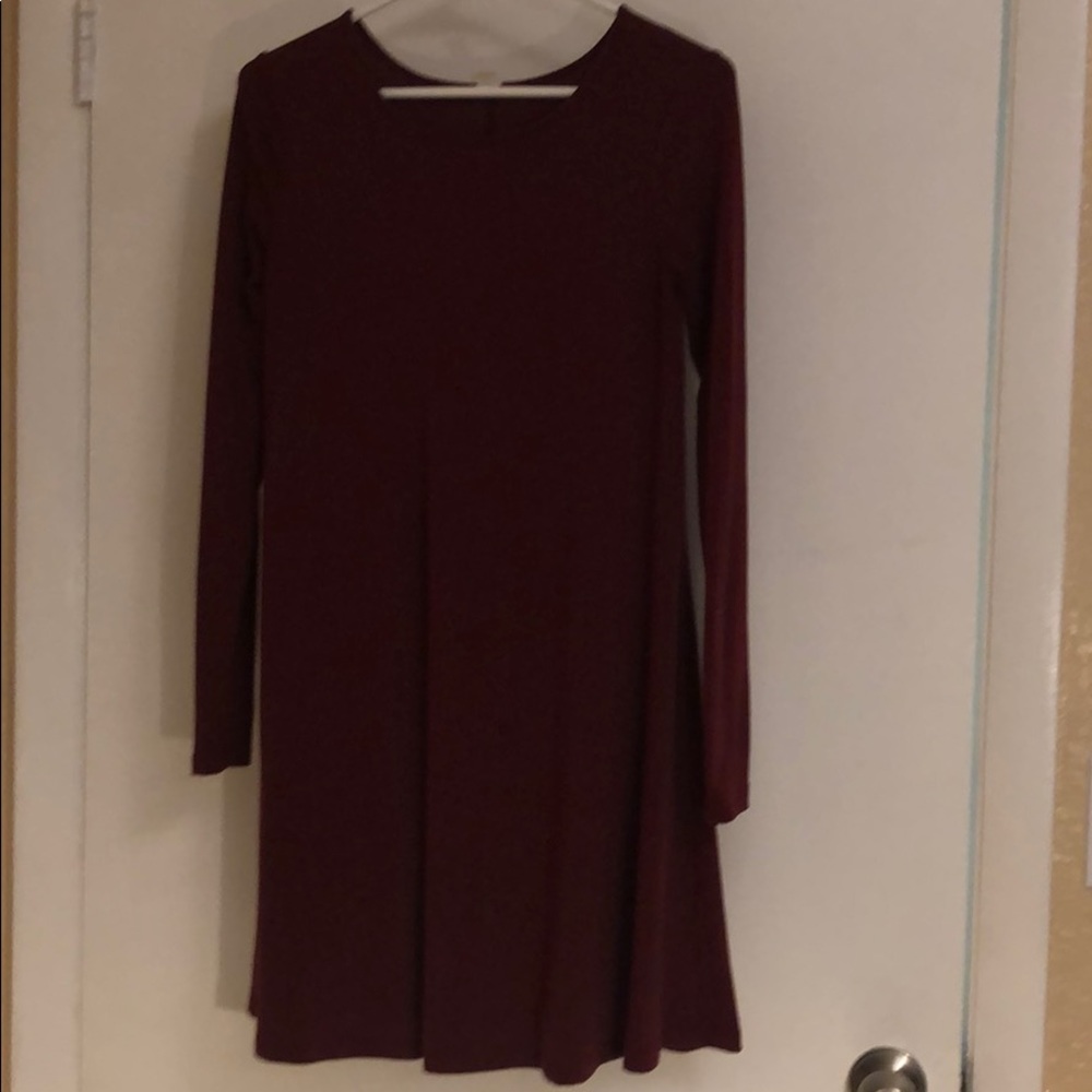 Maroon top / dress